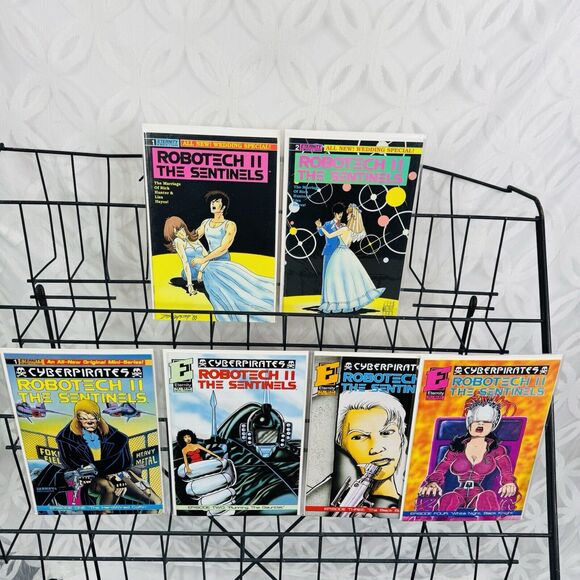 Robotech II The Sentinels Cyberpirates 1-4 & Wedding Special 1-2 lot Eternity - Picture 1 of 4